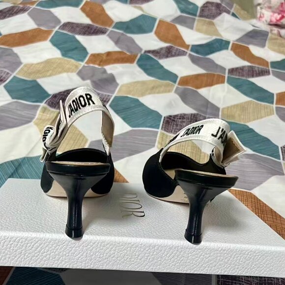 Dior Black Slingback Heels - Picture 5 of 5